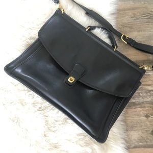 Coach leather 💼 briefcase